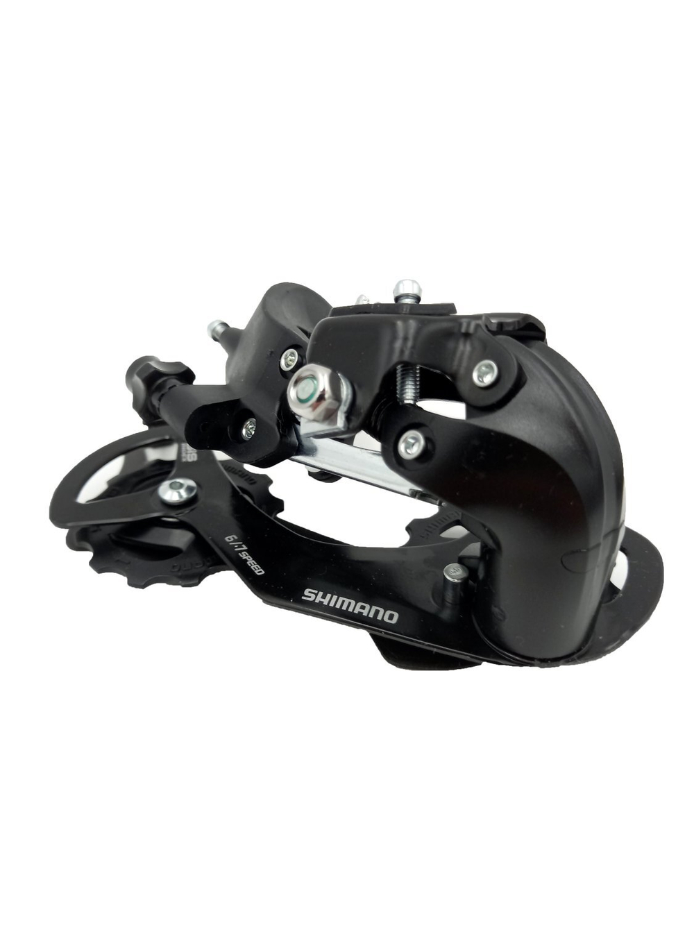 Переключатель задний Shimano Tourney RD-TY300 6-7 скор. крепление на петух