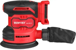 Эксцентриковая аккумуляторная шлифовальная машинка для авто, дерева, металла, пола, стен и потолков 125мм WORTEX COS 1218-1 E в кор. ALL1 SOLO (1333435)