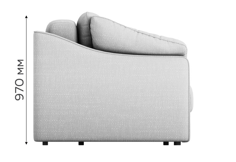 Прямой диван-кровать Рига