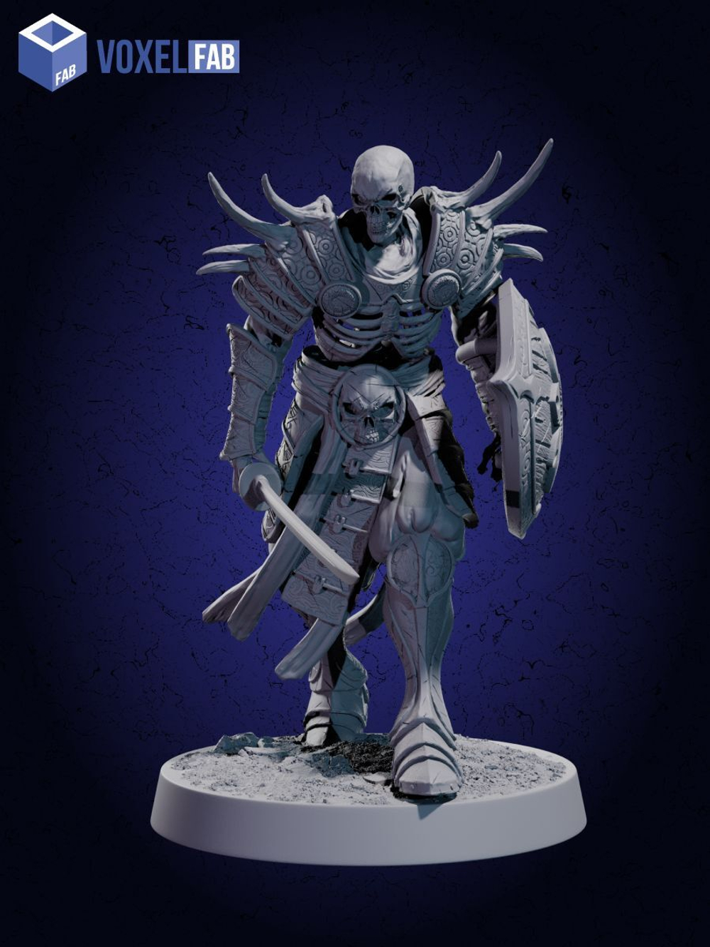 Скелеты Клана-Теней. Миниатюры 10 шт. DnD (ДнД)