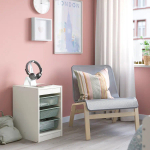 Стеллаж - IKEA TROFAST, 34х44х55 см, белый/серо-зеленый, ТРУФАСТ ИКЕА
