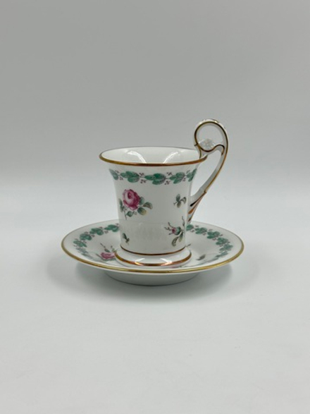 Кофейная пара с розами Richard Ginori