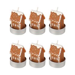 Набор декоративных свечей Gingerbread houses из коллекции New Year Essential