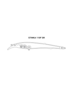 Воблер для троллинга STINKA 130FMDR-040 18 г, от 2,8-3,2м