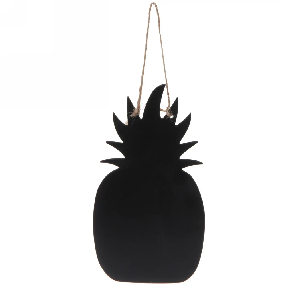 Доска меловая (грифельная) 20*11см «Ананас» с подвесом