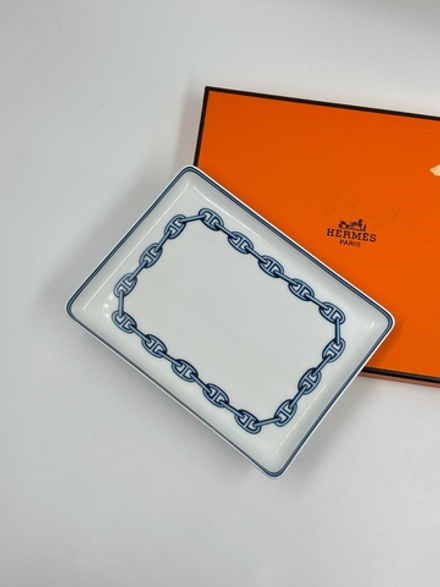 Декоративная тарелка мелочница Hermes