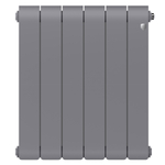 Радиатор биметаллический Royal Thermo Infinity 500 Silver Satin - 6 секц.