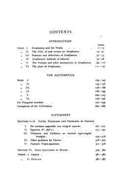 Diophantus of Alexandria; a study in the history of Greek algebra | Thomas L. Heath
