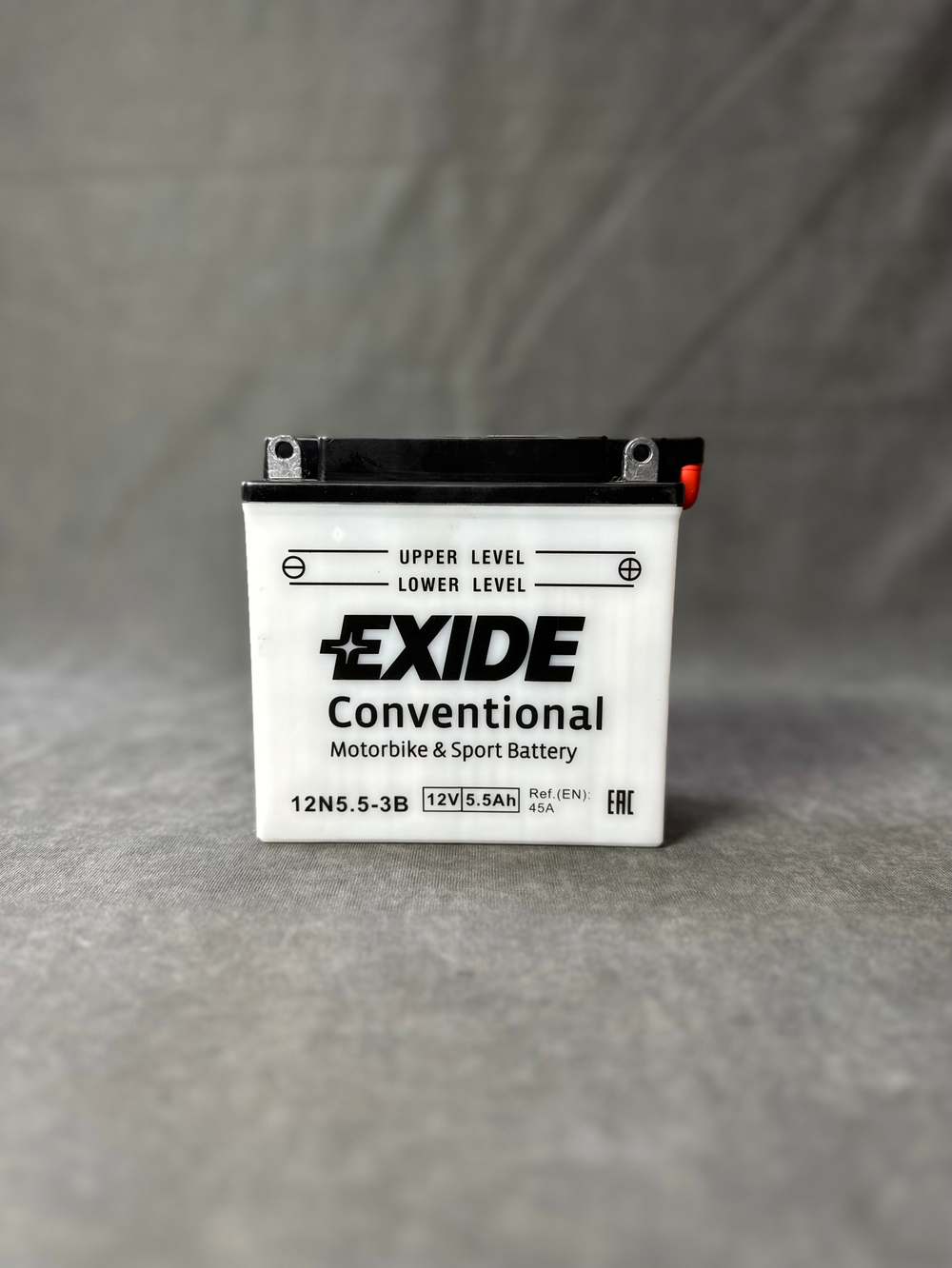 Exide 12V 5.5ah 45A 12N5.5-3B, R+