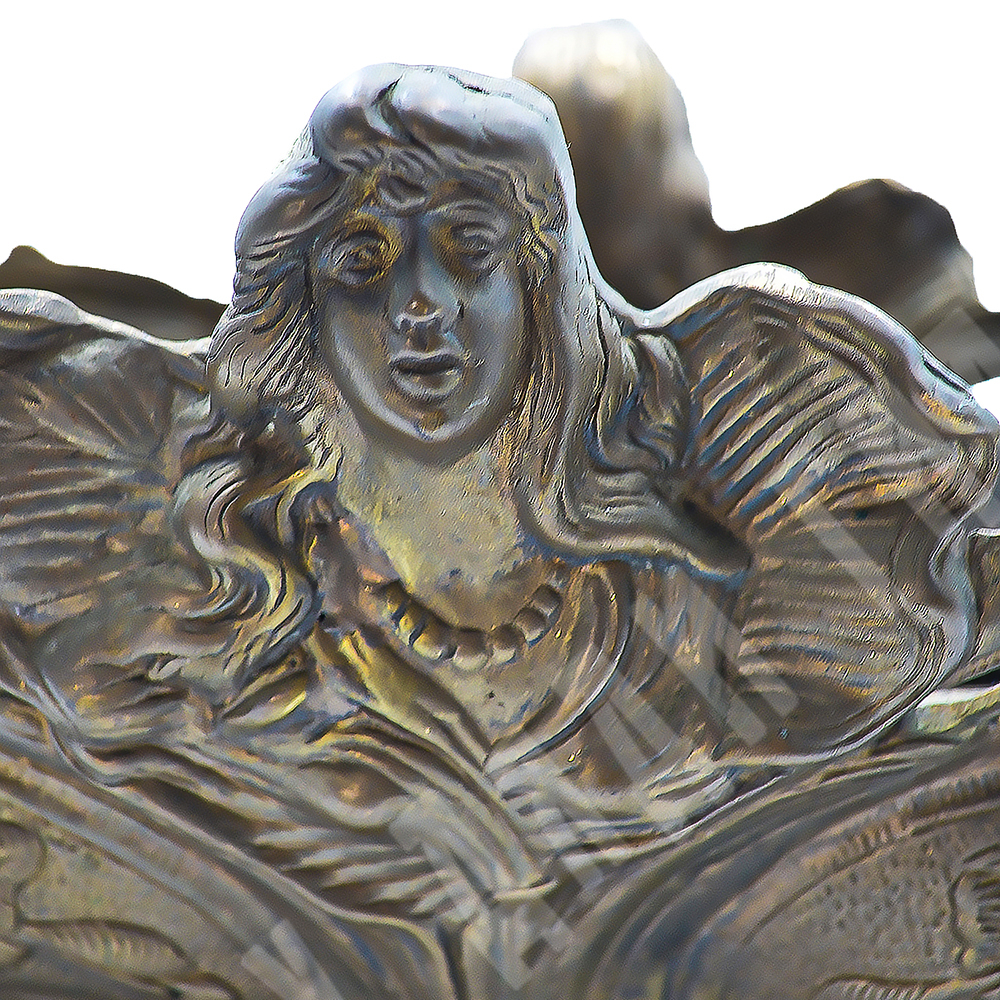 Жардиньерка в стиле ар-нуво. Бронза, литьё. Франция. Нач. ХХ в.