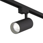 DK6453-BK Трековый светильник SOLID KOPER, 145мм, d70, 220V, LED 3000K, 24W, IP20, черный, алюминий