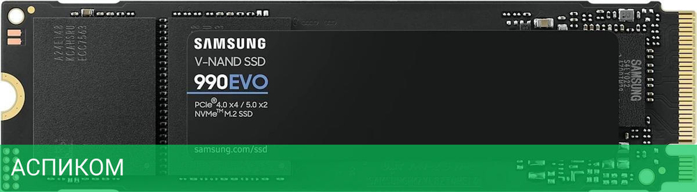 SSD диск Samsung 990 Evo 2Tb (MZ-V9E2T0BW)