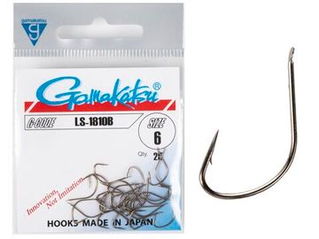 Крючки Gamakatsu LS-1810B HOOKS BRONZE разм. 06 25шт.