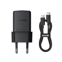 Адаптер питания Baseus Palm 1C 30W ( в комлпекте кабель Type-c ) Cluster Black