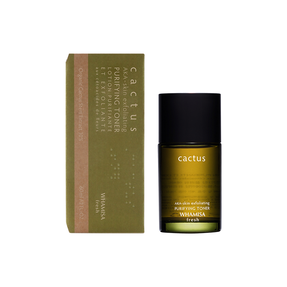 WHAMISA Cactus Skin Exfoliating Purifying Toner 60 ml