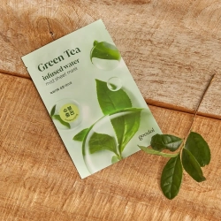 Goodal Green-tea Infused Water Mild Sheet Mask 1шт