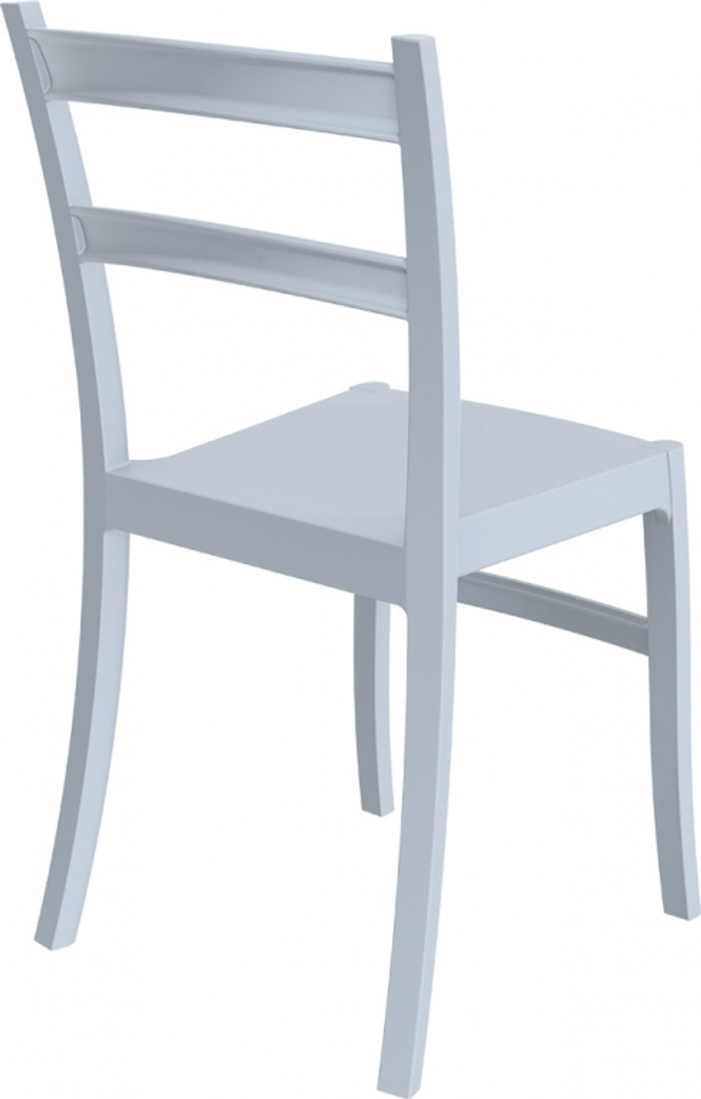 Стул пластиковый Siesta Contract Tiffany, серебристый