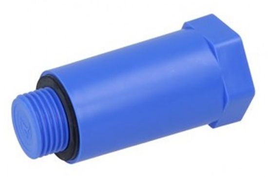 Заглушка монтажная Felder 1/2" синяя с плоской прокладкой