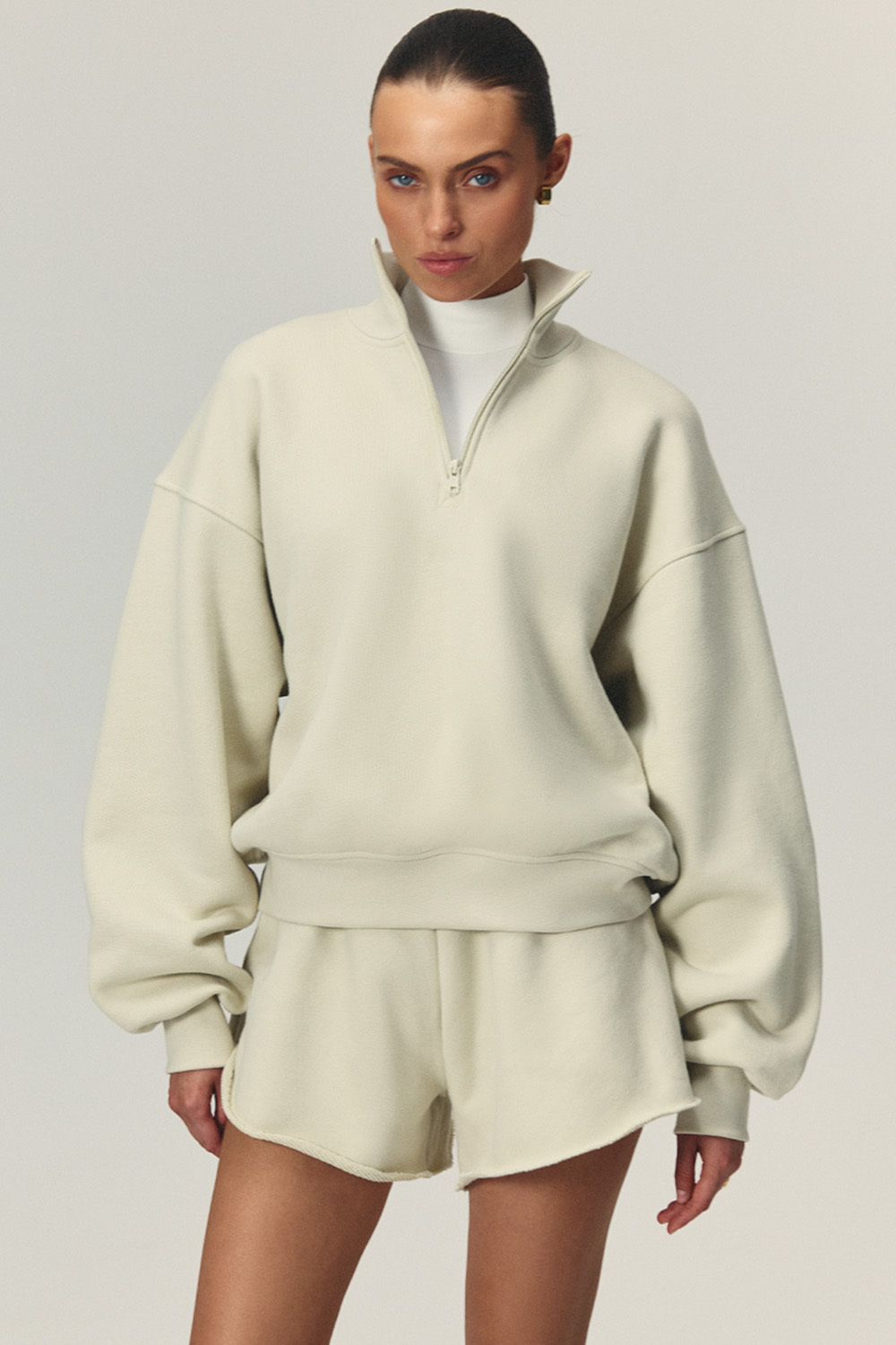 Шорты-юбка Слоновая кость