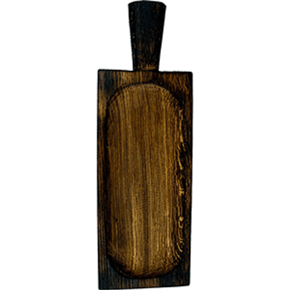 Доска для подачи прямоугольная с ручкой(10см);дуб;H=25,L=300,B=130мм