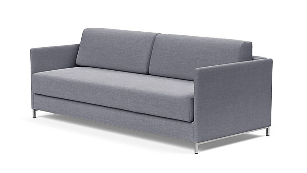 Диван Леонора Лайт Strong Plus 04 226*109*105 см, Фиолетовый Рогожка Еврокнижка Фиеста