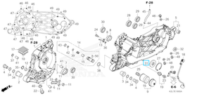 91201-K04-931. OIL SEAL, 33X64X7