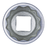 Головка торцевая стандартная двенадцатигранная 1/2&quot;, 27 мм KING TONY 433027M