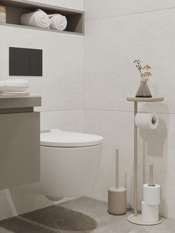 Ершик для унитаза Slim, светло-серый