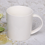 Кружка керамическая 350мл «Белая» средняя