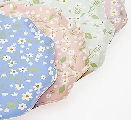 Тарелки большие "Цветочные" 12 шт. (2023)