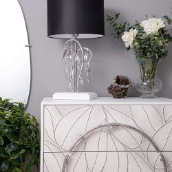 Комод Арт Классик с 3 ящиками Айс Античное серебро