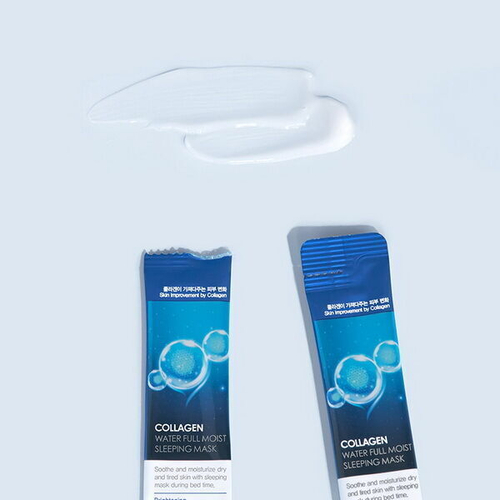 Ночная маска с коллагеном FarmStay Collagen Water Full Moist Sleeping Mask, 4мл*1шт