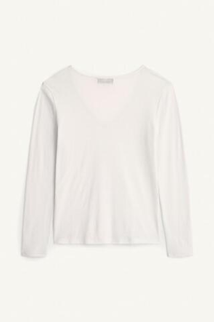 ZARA ФУТБОЛКА С V-ОБРАЗНЫМ ВЫРЕЗОМ - LIMITED EDITION, СВЕТЛО-ГОЛУБОЙ