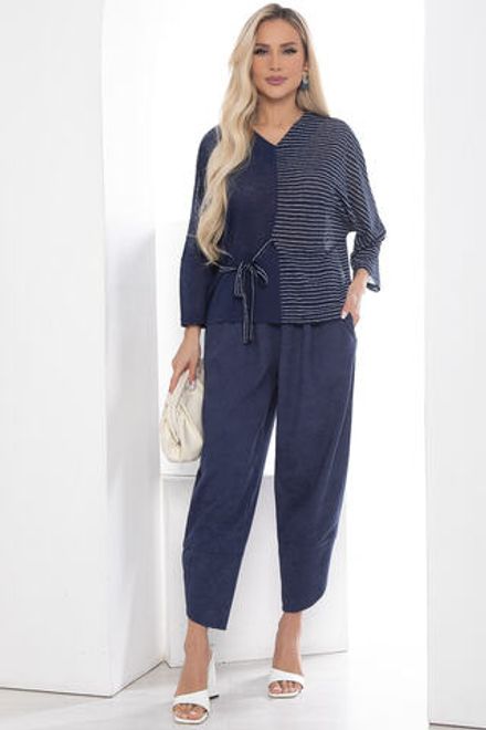 Брюки бохо (синие) Б10269 LT Collection