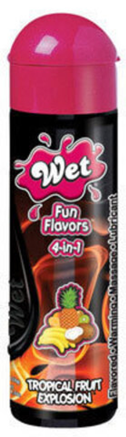 Разогревающий лубрикант Тропический взрыв из серии Fun Flavors