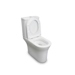 Унитаз-компакт безободковый WAVE RING Tornado(3.0) гор,ниж,2-кн.арм,дюро,м/л,быстр,БЕЛЫЙ глянец