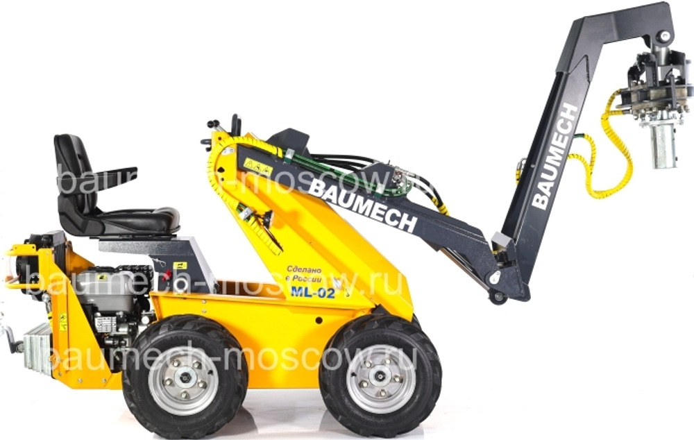 Buamech ML-02 Сваекрут, диаметр свай до 108мм, макс. длиной 2,5м