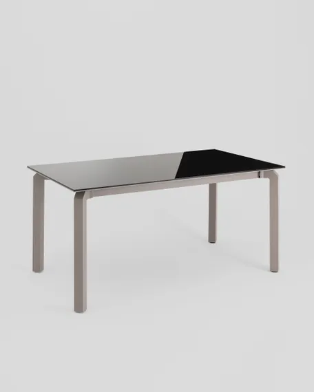 Стол обеденный Varden раскладной 160-220х90 см керамика серый