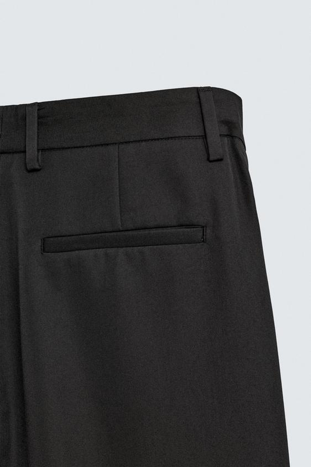 ZARA БРЮКИ FLARED FIT, ЧЕРНЫЙ