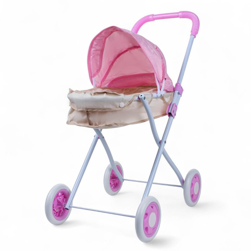 Коляска для кукол лежачая 57*50*30см. пакет 918D-16