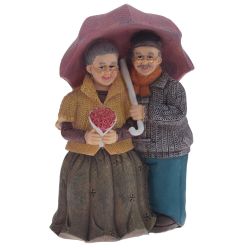 GAEM Фигурка декоративная "Бабушка с дедушкой", L12 W9,5 H18,5 см, 2в.