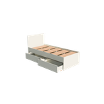 МС Мори Кровать КРМЯ 900.1 Сатин