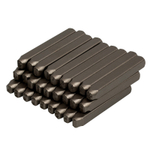 KING TONY (11427SQ08) Набор ударных клейм 8 мм, буквы-латиница, 27 предметов