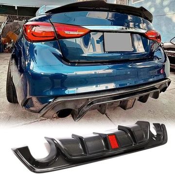 Карбоновый диффузор с LED лампой Infiniti Q50 2018-2024