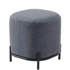 Пуф Midnight 40 см темно-серый