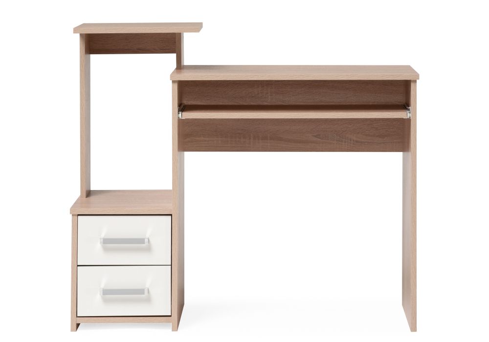 Компьютерный стол Джаз-24 99,6х49,4х86,4 левый дуб сонома