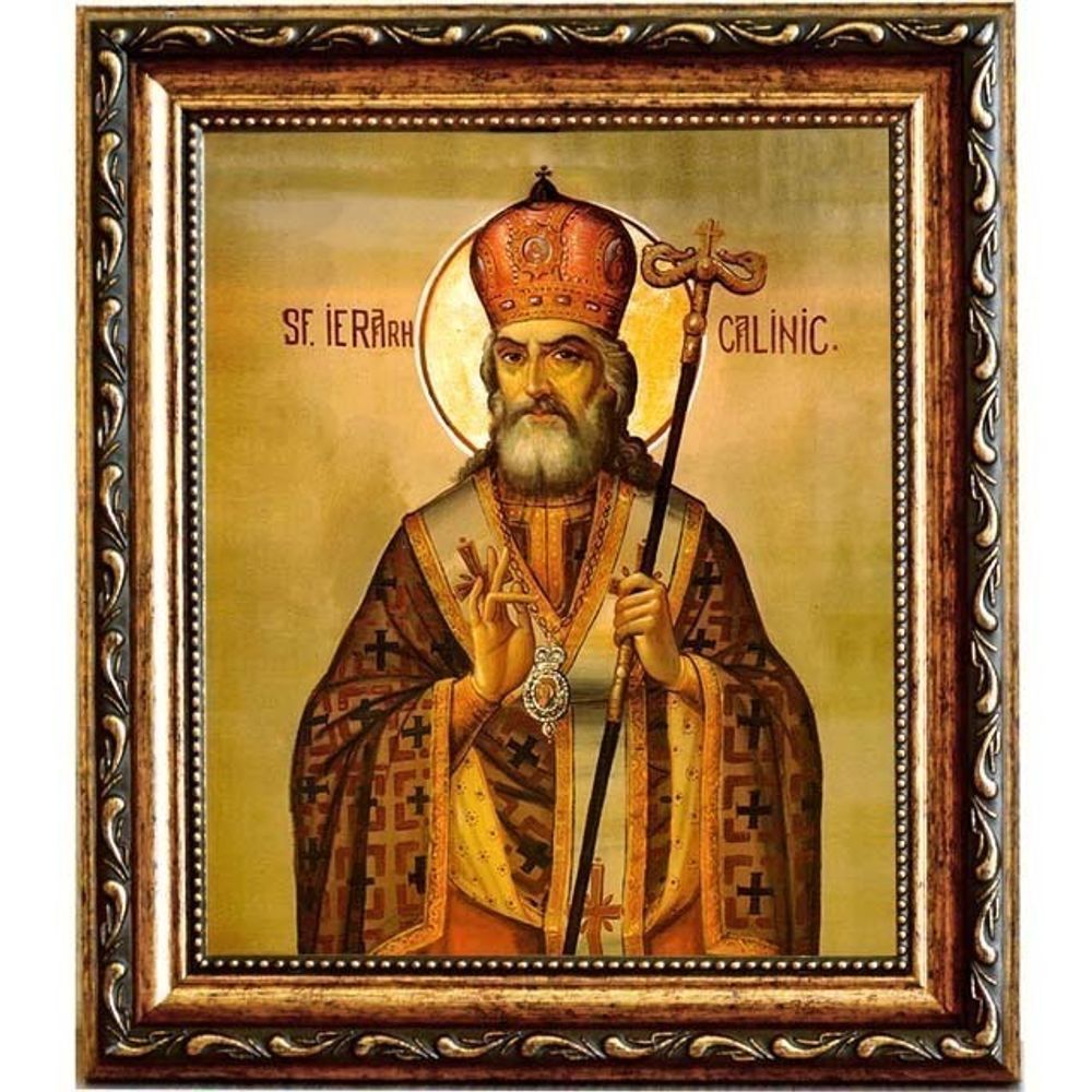 Каллиник I, патриарх Константинопольский святитель. Икона на холсте.
