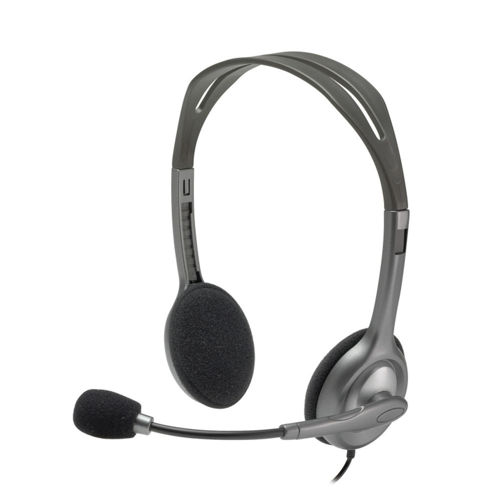 Наушники с микрофоном Logitech H110 Headset Stereo 2xminiJack
