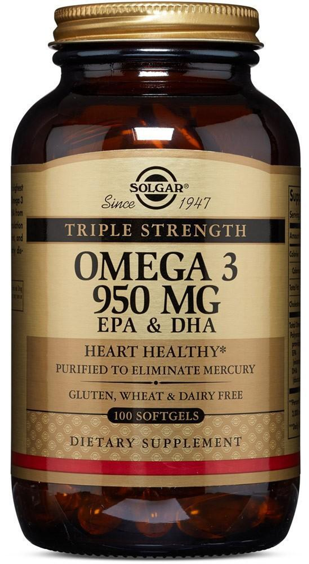 Omega-3 950 mg Epa & Dha Triple Strength