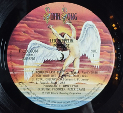 Винтажная виниловая пластинка LP Led Zeppelin Presence (Japan 1976) (No Obi) P-10160N EX